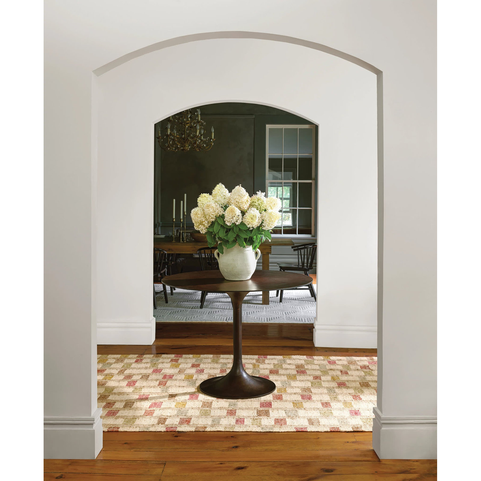 Mosaic Handmade Rug, Runner 2'6" x 8'