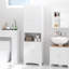 Metal Freestanding Bathroom Cabinet