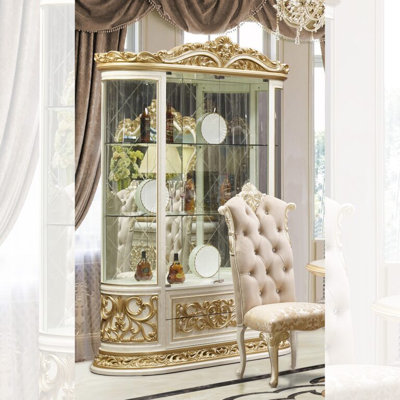 Mobilier luxueux de style turque sculpté à la main MOBILYA