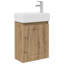 Single Bathroom Vanity with Ceramic Basin-1750521408