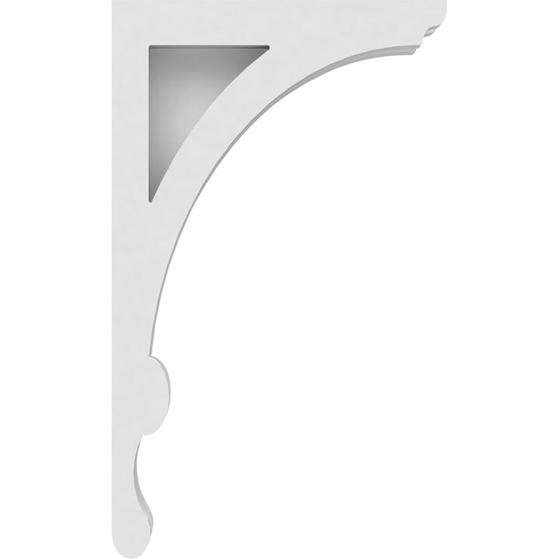 1 corbeau en PVC de qualité architecturale Legacy l l 7/8 po x P 6 po x H 10 po, H 10 po x P 6 po x l 1,875 po