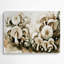 Art mural en métal beige bouton de légumes-1121526968