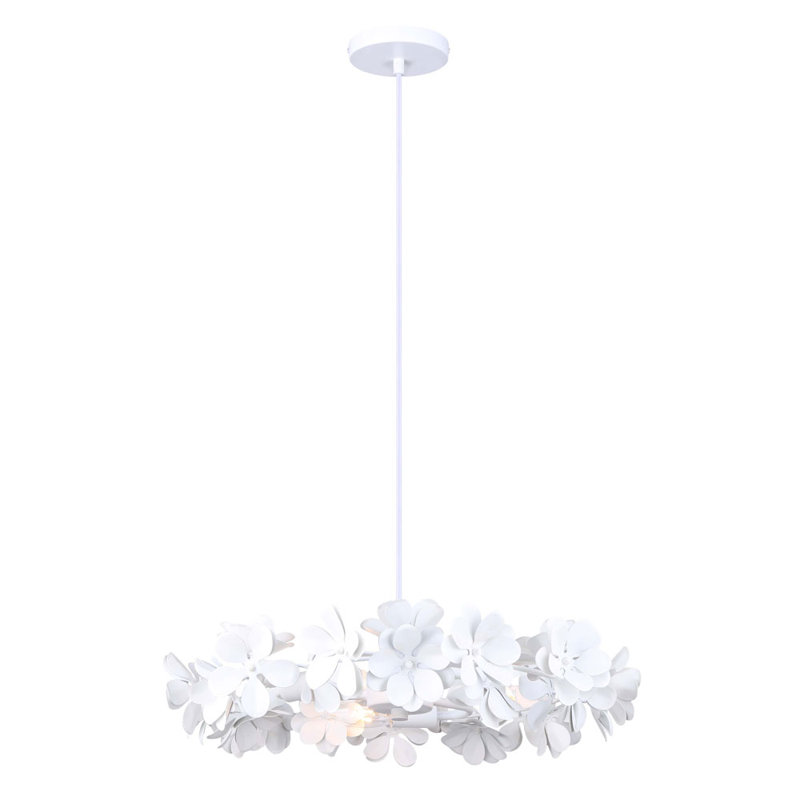 Miholics Wagon Wheel Chandelier