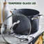 GreenPan Valencia Pro Hard Anodized Induction Healthy Ceramic Nonstick Stock Pot   -59407957