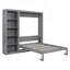 Lit escamotable double, lit escamotable avec tablettes-1161392667
