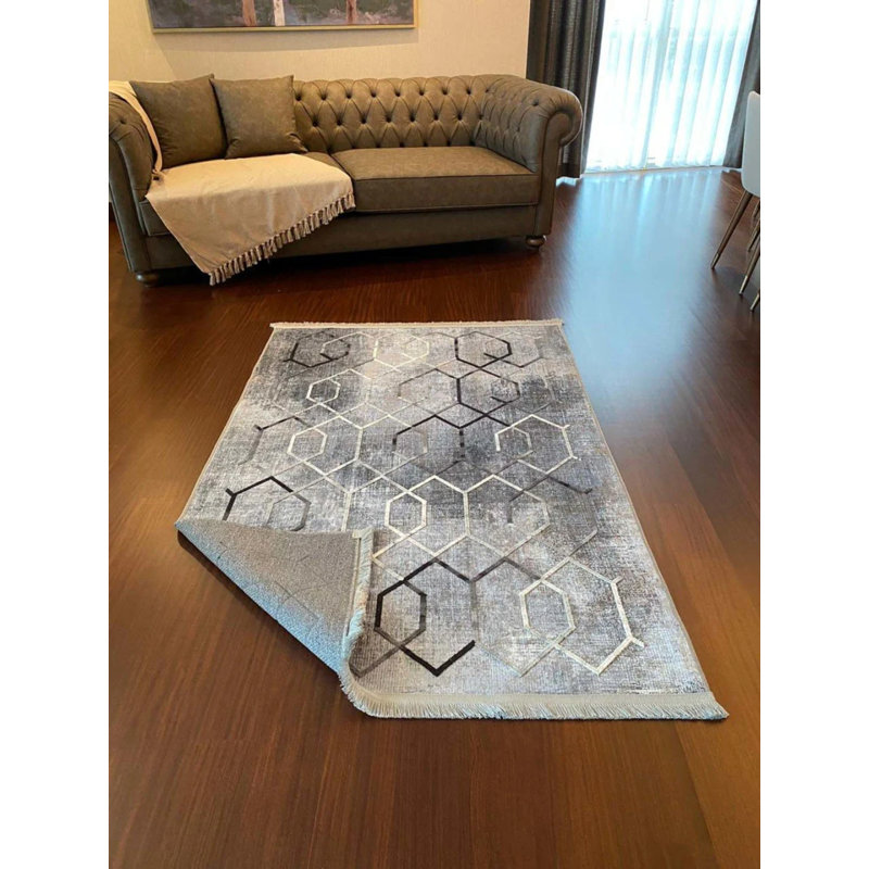 Lashia Performance Washable Moroccan Indoor / Outdoor Rug, Runner 2'7'' x 10'6''