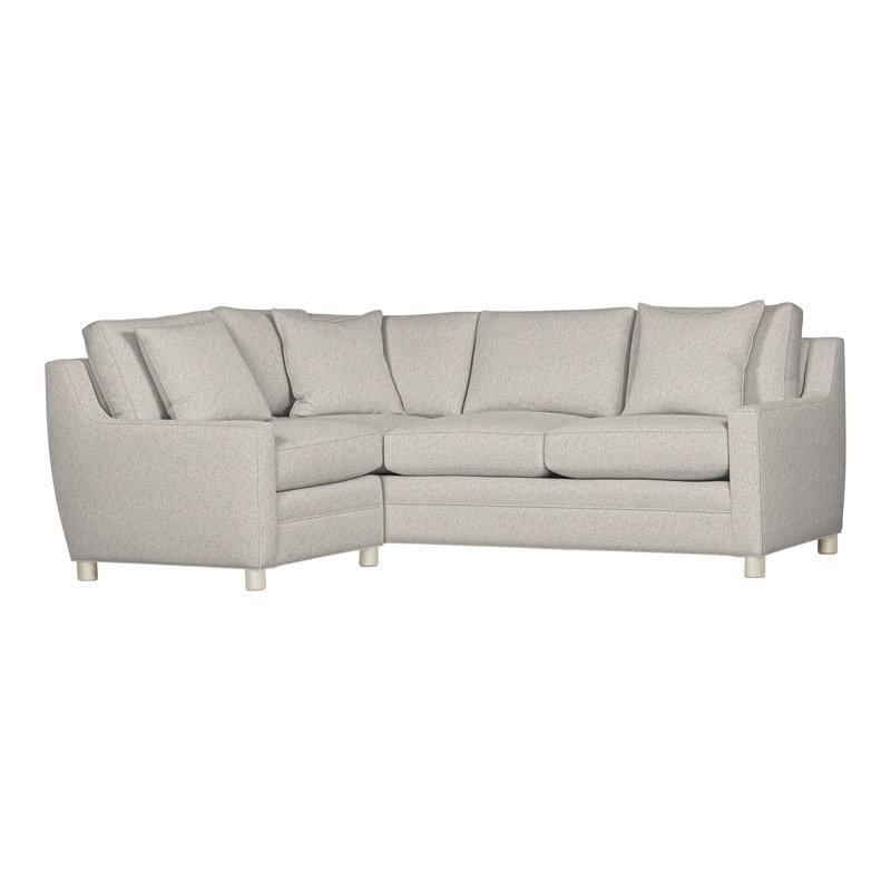 American Bungalow 2-Piece Fairgrove Sectional, Navada Granite, Wrenn