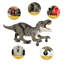 Figurine articulée articulée articulée articulée Tyrannosaurus