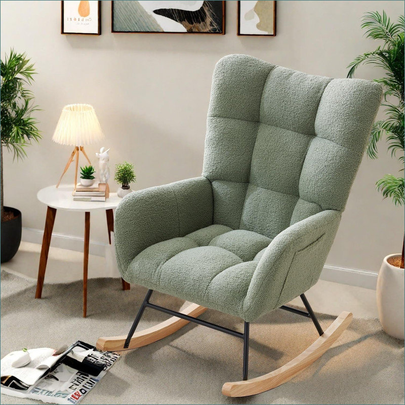 Rocking Chair, Green