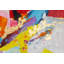 Combustion of Color Hand -Painted Acrylic Painting