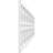 46 5/8"W x 8"H x 3/8"T Daisy Fretwork Moulding, Architectural Grade PVC-97745456-97745458