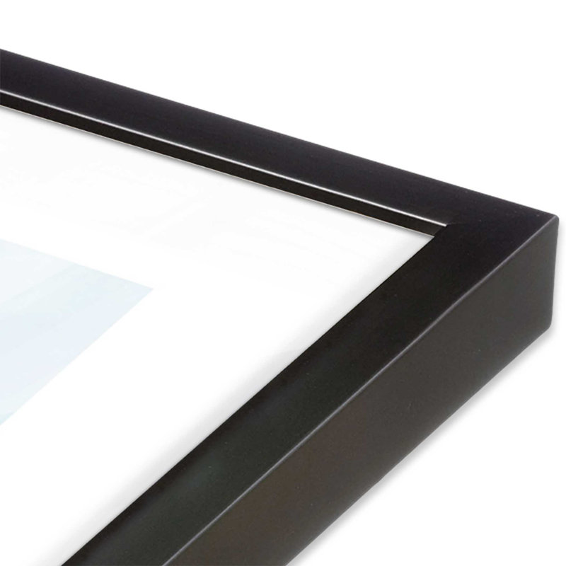 Ensemble de 2 impressions de style bord de mer, 16 po x 12 po, H 15,5 po x l 23,5 po x P 1,25 po, Cadre en zinc patiné