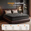 Matelas hybride multicouche en mousse à mémoire de forme et gel, format Queen, 35,5 cm (14 pouces) - Fermeté moyenne, soulagement des douleurs, soutien lombaire et des hanches renforcé, matelas rafraîchissant sans fibre de verre, livré en boîte avec 365 nuits d'essai, certifié CertiPUR-US pour ses propriétés antimicrobiennes.-129402071-133073667