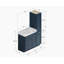 Ensemble de meuble-lavabo simple 51 po Disar-119275920