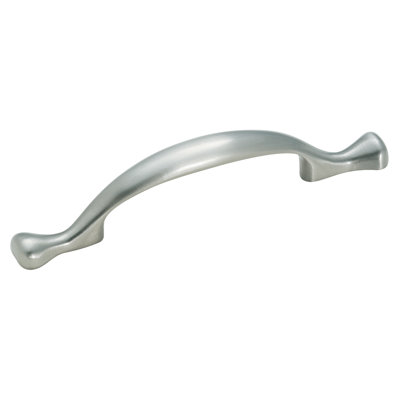 Everyday Heritage 3 inch (76mm) Center-to-Center Satin Nickel Cabinet Pull - 10 Pack