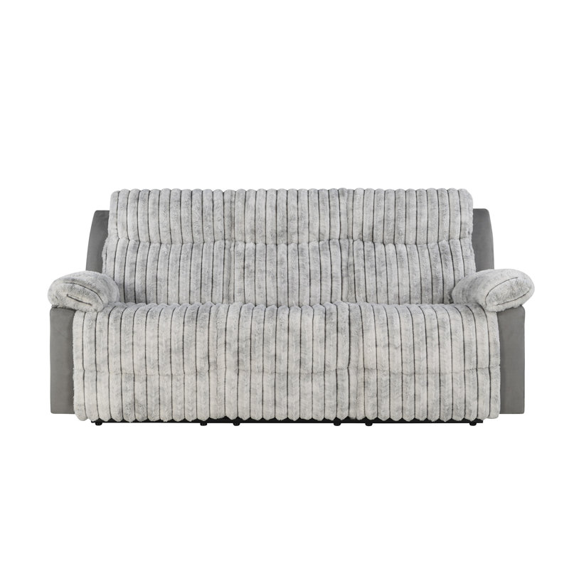 Yardley U6028 Reclining Sofa, Gray