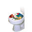 Décalcomanie de siège de toilette Christmas Trio - Couvercle de toilette en vinyle antidérapant amusant-6154873