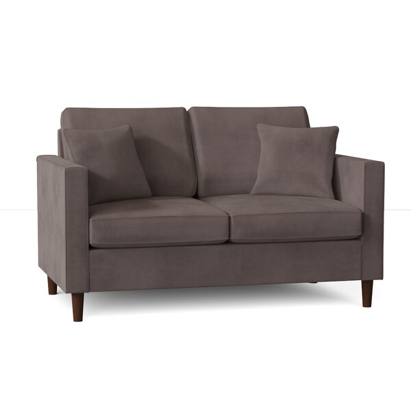 George Oliver Svoboda 61.5'' Upholstered Loveseat | Wayfair