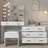 Makeup Vanity Set with Lights, USB & Power Outlet and 8 Drawers-770523659