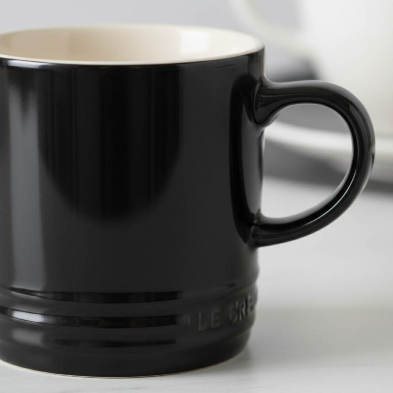 Stoneware Coffee Mug, Black