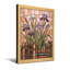 Plantes et fleurs, fleurs d'iris, impression d'art mural brique-1796263924-1796263823-1796263816