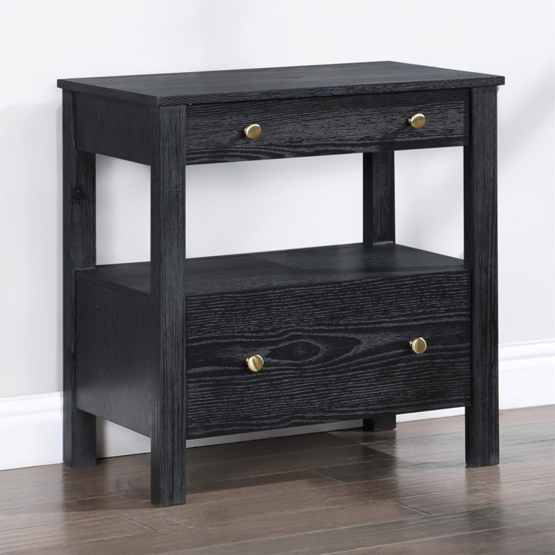 Danielle 2 Drawer Nightstand