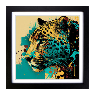 Leopard - Framed Print