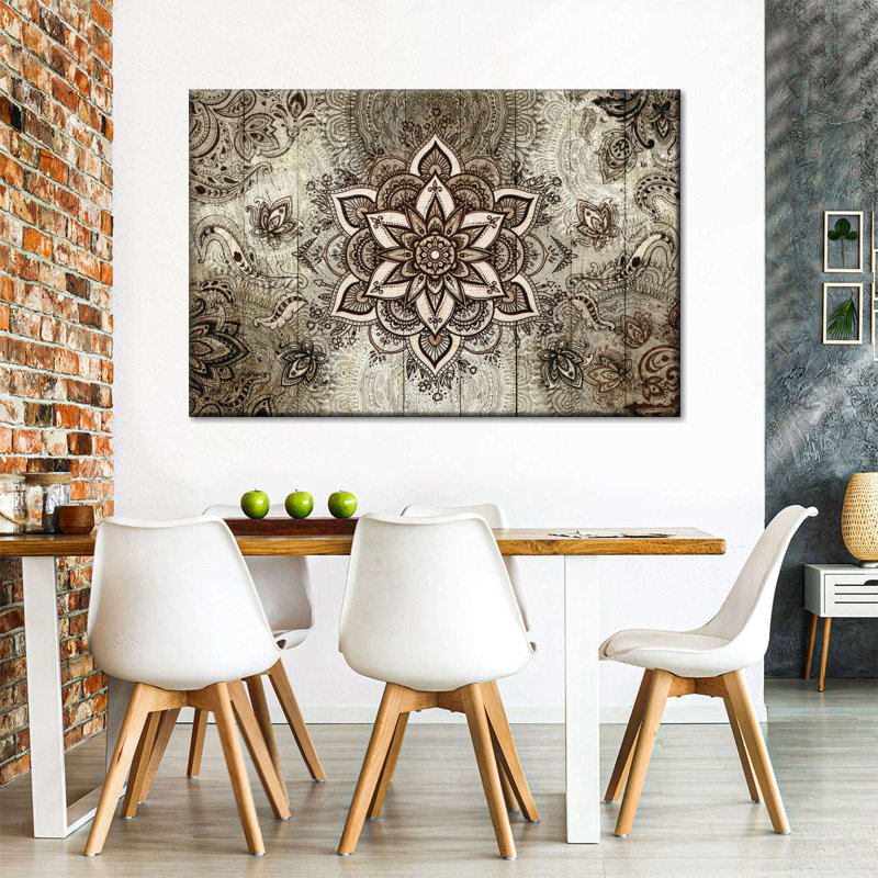 Sur toile, H 51 po x l 34 po x P 1,25 po