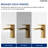 Single Hole Bathroom Faucet, Single Handle Bathroom Sink Faucet with Drain Assembly-125423817