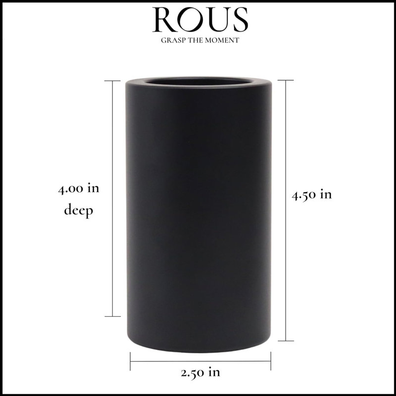 ROUS Hardware Countertop Organizer, Charcoal (Black)