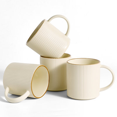16 Oz Coffee Mugs, Set of 4