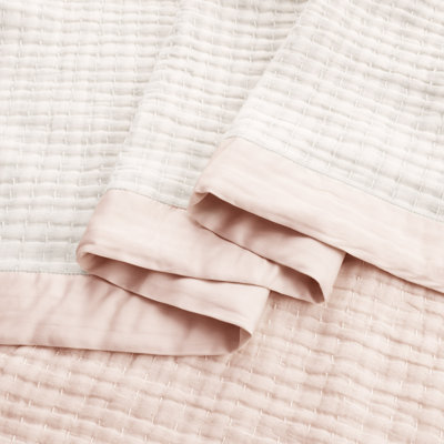100% Cotton Jacquard Soft Lightweight Blanket