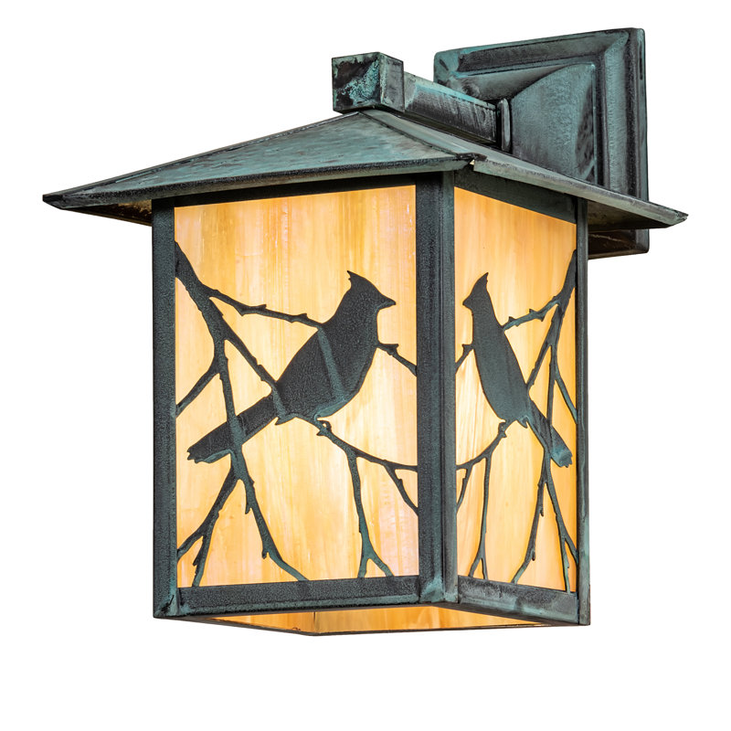 Verdigris 1 - Light Armed Sconce