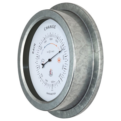 Garden Collection 22cm Wireless Outdoor Barometer
