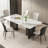 Modern Microlite Rectangular  Dining Table Sets-104850073