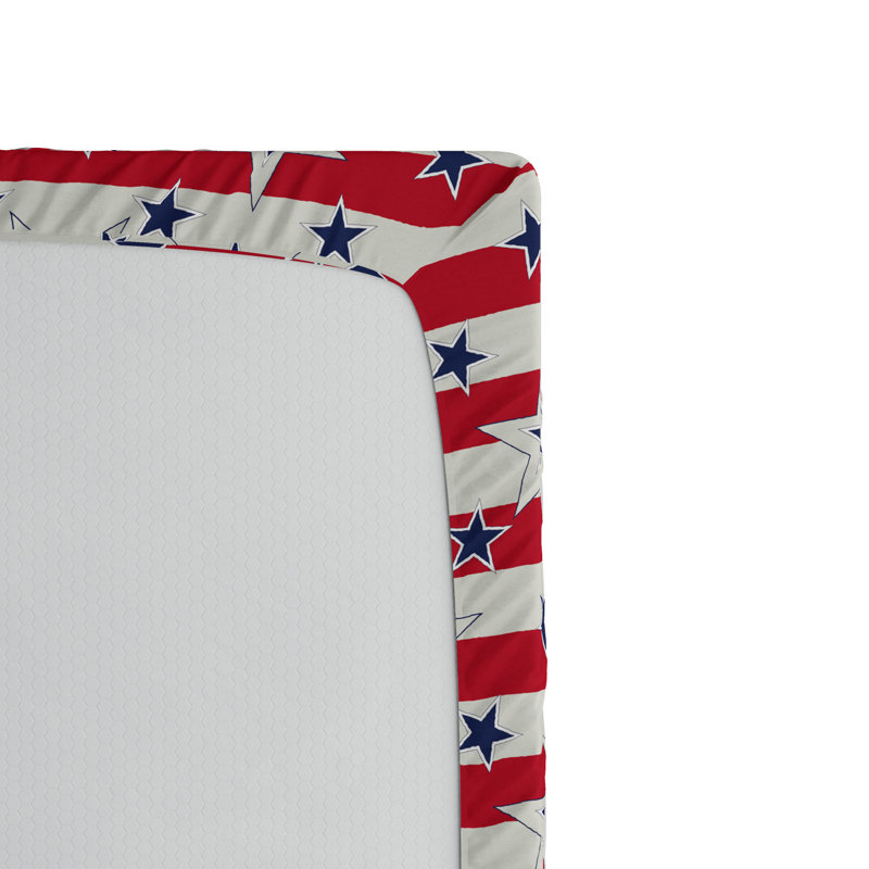 Microfiber Striped Fitted Sheet, Queen Fitted Sheet