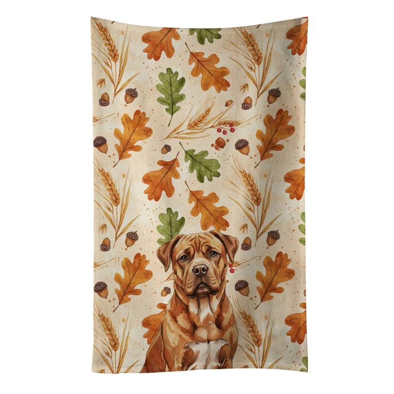 Serviette de cuisine en acajou héritage Dogue de Bordeaux, Acajou Dogue de Bordeaux