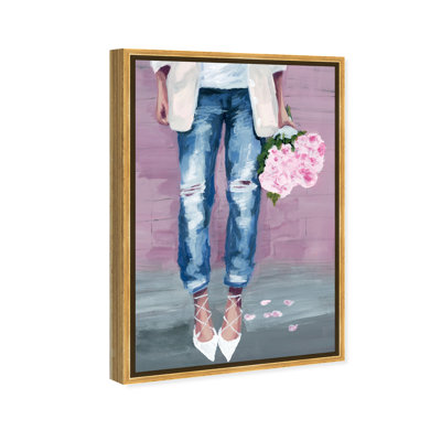 " Fashion Blogger Flowers " by Oliver Gal