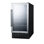 Summit Appliance 17.75'' W Convertible 108 Cans (12 oz.) 2.7 Cubic Feet Beverage Cooler with Reversible Glass Door