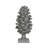 Tall Round Resin Pinecone Finial With Base