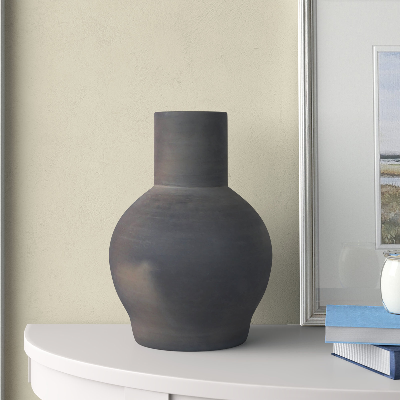 Joffrey 12.5'' Terracotta Table Vase