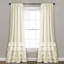 Paire de rideaux semi-transparents avec passe-tringle Allison-26549141-44722883