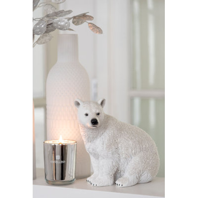 Fresh Scented Jar Candle with Glass Holder
