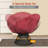 Upholstered Swivel Accent Chair-664199308