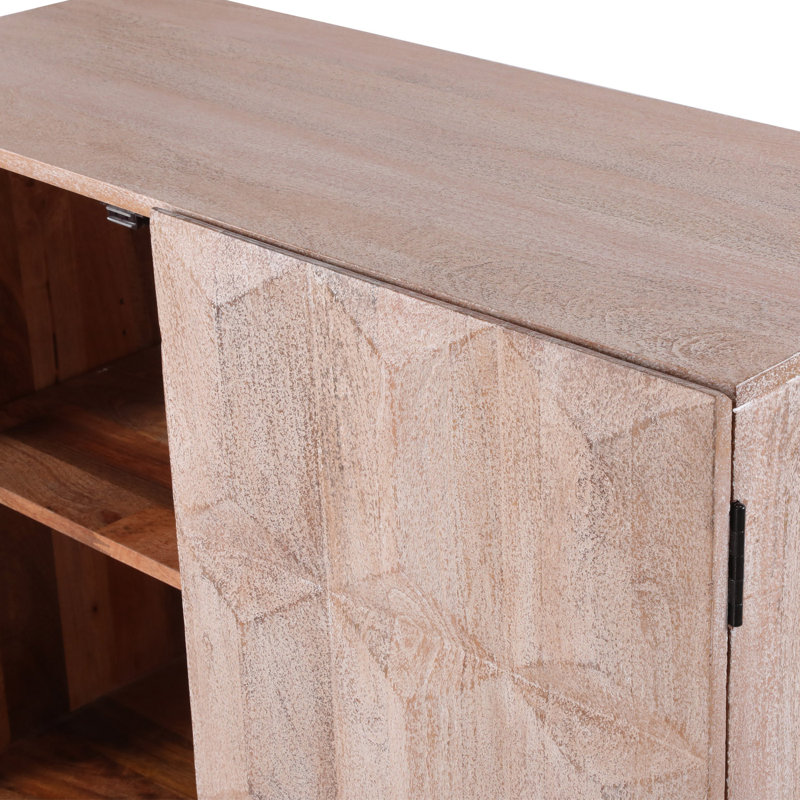 96.5cm Solid Wood Sideboard