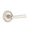 Privacy Door Lever with Square Rosette