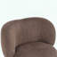 Fauteuil à oreilles Cozy - Boucle / Chenille - Pieds en bois massif-1168620005