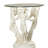Beldin Glass Top Figurine End Table