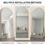 Miroir de plancher en bois massif Taziyah-536891131-543743121