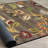 Luxurious Velvet Area Rug (4.6 x 7.2 ft), 100% Antibacterial Fabric, Non-Slip Cotton Backing, Pile Height: 0.4 in | Machine Washable, 3D Digital Print Design | Perfect for Living Room & Bedroom Decor, Soft & Durable-1518339716